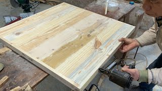 Amazing Design Ideas Recycling DIY Wood Pallet Projects - Building A DIY Pallet Table