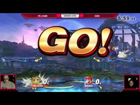 VS Weekly 5/11/17 - Winners Qtrs - Esam (Pikachu) vs. Eden (Sheik/Mario) - Smash 4