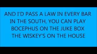 whiskey on the house with lyrics- frank foster
