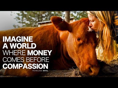 お金が思いやりの前に来る世界を想像してみてください... (Imagine A World Where Money Comes Before Compassion...)