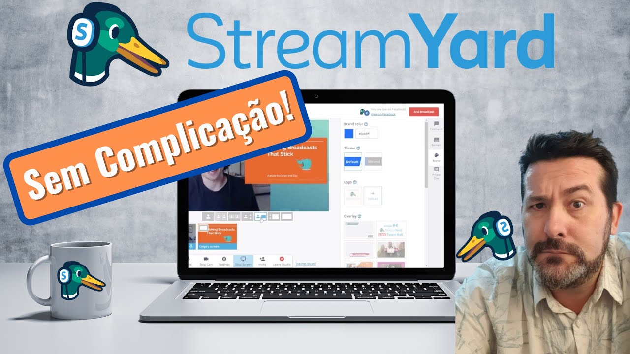 Como usar o StreamYard - Passo a Passo 2021