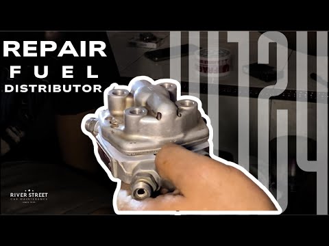 Repairing Fuel Distributor | Mercedes-Benz W124 230E