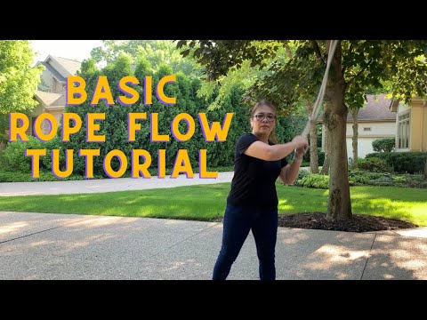 Basic Rope Flow Tutorial for beginners: Underhand | Overhand | Matador | Propeller