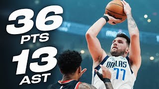 Luka Doncic - Dallas Mavericks - Portland Trail Blazers