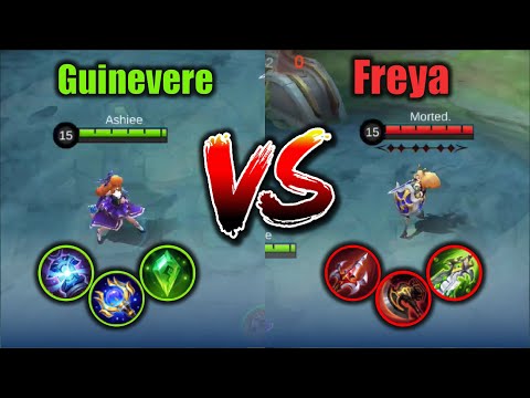 BUFFED GUINEVERE vs FREYA - Advance Server