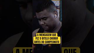 A MENSAGEM QUE BITELO RECEBEU ANTES DE LEVANTAR 400KG NO TERRA! VOCÊ VAI SE EMOCIONAR!