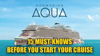 What's NOT Included in Your Cruise Purchase Norwegian Aqua