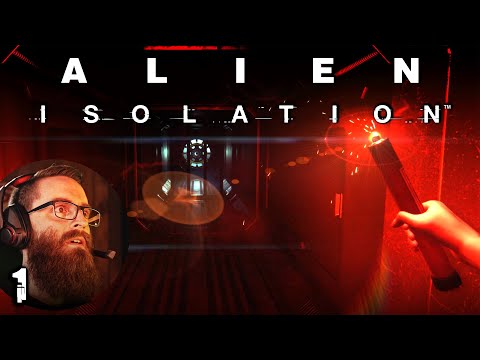 Daring to Face my FIRST Survival Horror Adventure: ALIEN ISOLATION: Blind Playthrough | EP 1 [clean]
