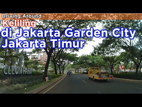 Cidade-jardim de Jacarta ~ Keliling di Perumahan Cidade-jardim de Jacarta Cakung Jacarta Timur - passeio de carro