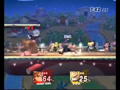Play A Real Game: Disafter (DK) vs DMG (Marth/Fox)