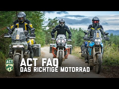 ACT FAQ – Das richtige Motorrad für Deine Adventure Country Tracks Tour