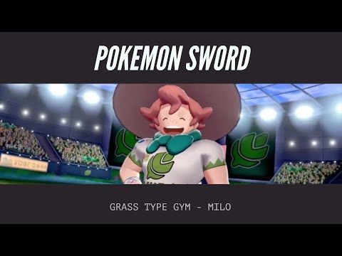 Pokemon Sword Turffield Gym | Grass Type | First Badge (Milo)