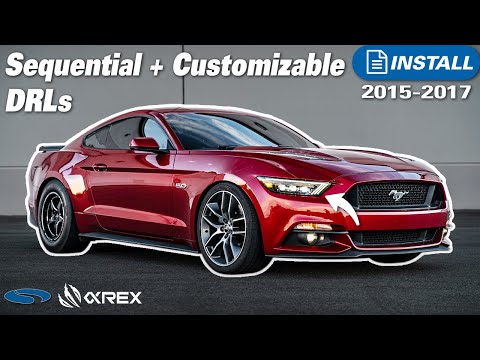 Installing New AlphaRex Mustang NOVA-Series Headlights (2015-2017)