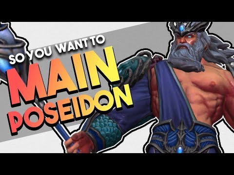 So You Want to Main Poseidon | Builds | Counters | Combos & More! (Poseidon SMITE Guide)