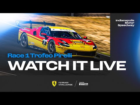 Ferrari Challenge North America - Indianapolis, Race 1- Trofeo Pirelli