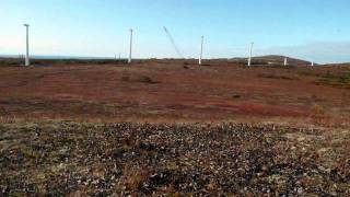 preview picture of video 'STG Unalakleet Wind Turbine Timelapse'