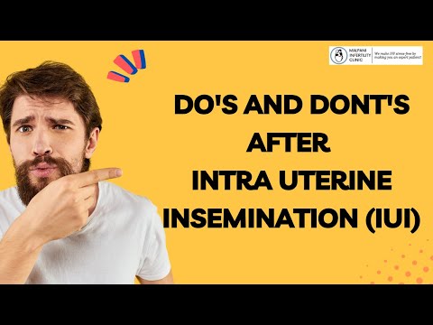 Maximizing Your IUI Success: The Ultimate Do's and Don'ts Guide.