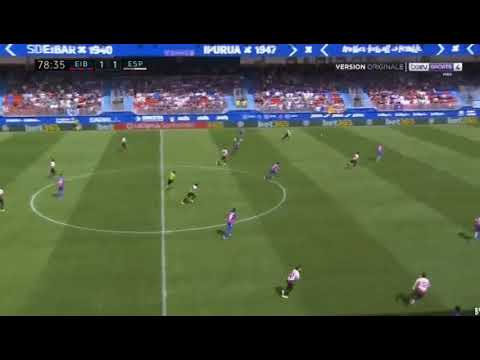 Goal Esteban Granero Eibar vs Espanyol 1-2