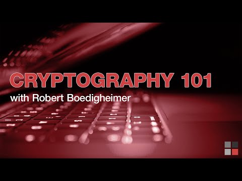 Symmetric encryption, hashing & digital signatures and more - Cryptography 101 | Robert Boedigheimer