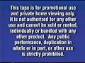 Rare Version Blue FBI Promotion Warning Screen 2000 S