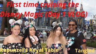 Disney Magic: Cruising on the Magic for the first time ( Day 1) ( Vlog 1) (Family Travel Vlog)