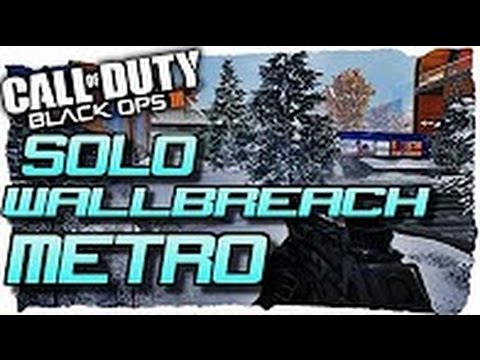 "Black Ops 3 Glitches": Solo Wallbreach on Metro "Out of Map"