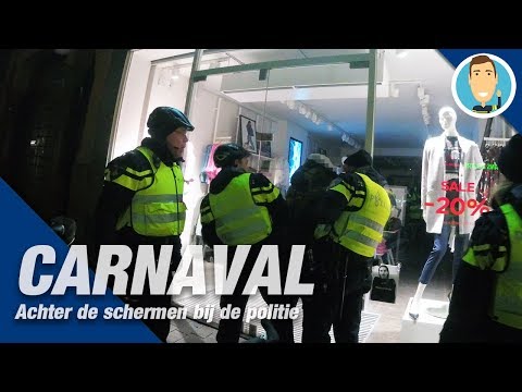 CARNAVAL Den Bosch. Achter de schermen bij de politie. Oeteldonk