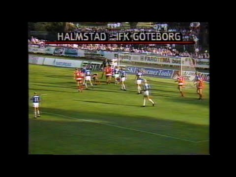 Halmstads BK - IFK Göteborg (Allsvenskan 1989)
