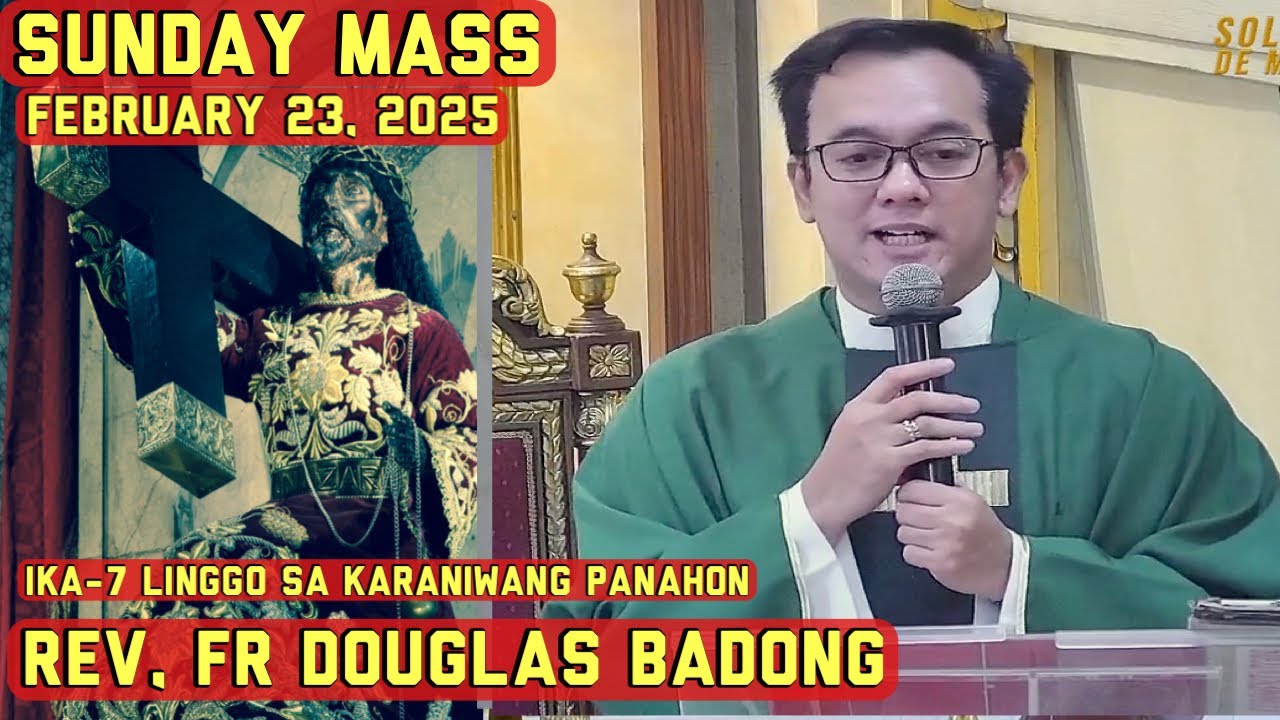 Quiapo Church Live Mass Today SUNDAY February 23, 2025 | Rev. Fr. Douglas Badong