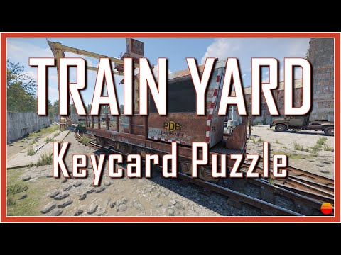 Rust | Train Yard Keycard Puzzle Tutorial