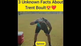 3 Unknown Facts About Trent Boult 😍❤️#youtubeshorts #shorts #trentboult #rr #nz #cricketlover