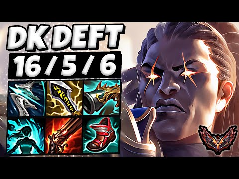 DK Deft Lucian vs Aphelios [ ADC ] Patch 12.23 Korea Grandmaster ✅