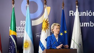 Mercosur: Von der Leyen ofrece dinero anticipado para los agricultores