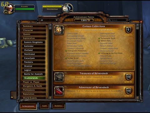 Zereth Mortis Curious Collections(Symphonic Vault) World of Warcraft 02 22 2022