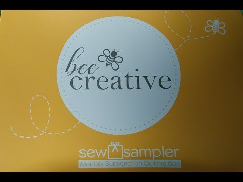 Sew Sampler Box May 2018 - Bee Creative
