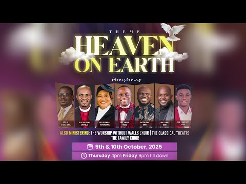 Worship Without Walls 2025 [Heaven On Earth] Finale || 10-Oct-25