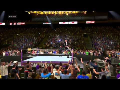 WWE 2K15 My Career Retirement match