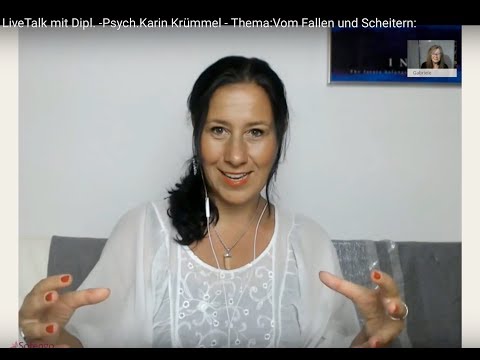 LIVE TALK mit Karin Krümmel und Gabriele, Thema: „Vom Fallen und Scheitern“