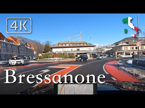 Bressanone/Brixen | City Drive (Trentino Alto Adige Südtirol), Italy - December 2022