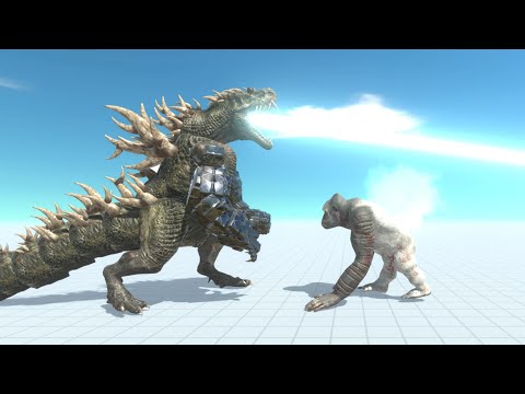 ALPHA GODZILLA vs EVERY UNIT - Animal Revolt Battle Simulator