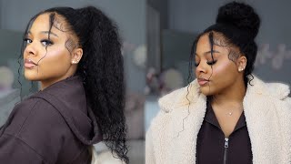 NEW 360 Lace Ponytail Wig 🫣🩷ft. Ashimary Hair