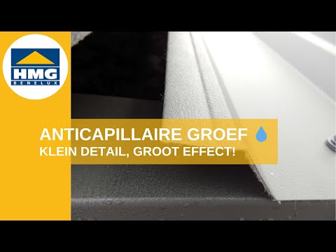 Video: Anticapillaire groef uitgelegd Hoe damwandplaten en golfplaten beschermen tegen waterinsijpeling