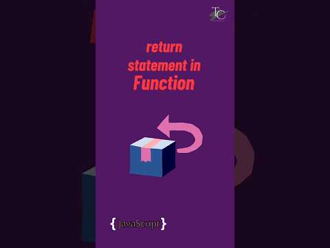 Return Statement In Javascript Functions Javascript Tutorial In 1 Minutes