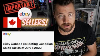 IMPORTANT! If you are a Canadian Seller on Ebay then you NEED to watch this Video