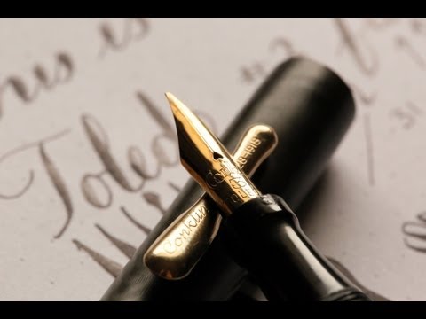 Vintage Conklin Crescent Fountain Pen with a #3 Toledo Flexible Nib