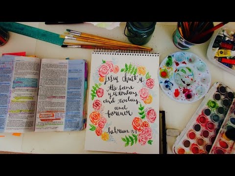 download lagu mp3 mp4 Watercolour Bible Verse, download lagu Watercolour Bible Verse gratis, unduh video klip Watercolour Bible Verse