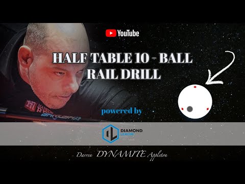 Half table 10 - ball rail drill with commentary