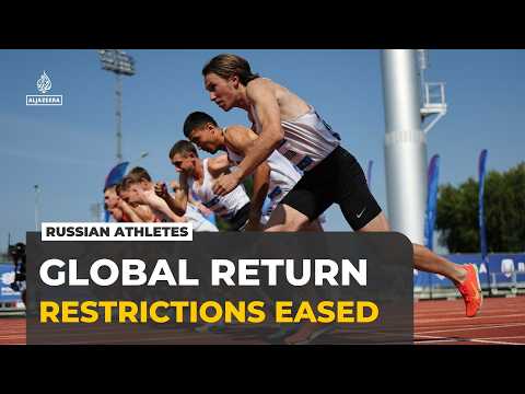 Russian athletes return to global competitions after IOC lifts suspension