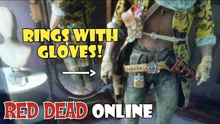 *NEW* OUTFIT GLITCH - RINGS ON TOP OF GLOVES - RDR2 ONLINE - RED DEAD ONLINE - RED DEAD REDEMPTION 2