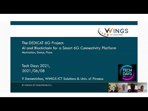Thinknet 6G at TechDays 2021 - The DEDICAT 6G Project